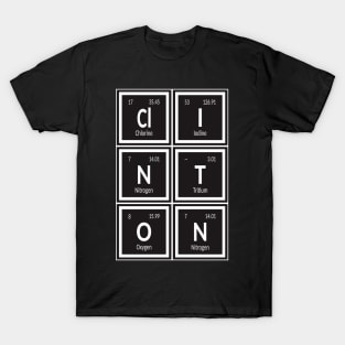 Clinton City | Periodic Table T-Shirt